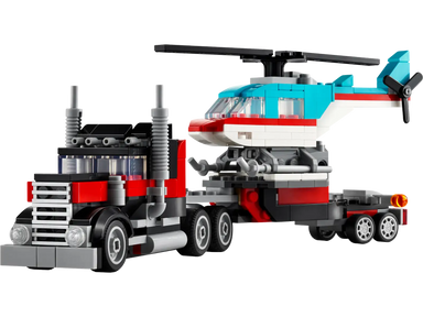 31146 Flatbed Truck with Helicopter