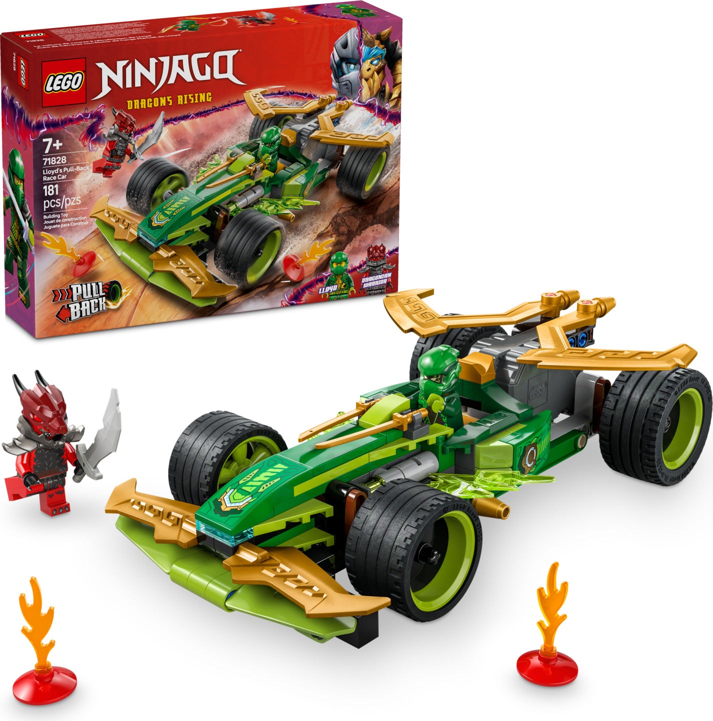 71828 Lloyd's Pull-Back Race Car