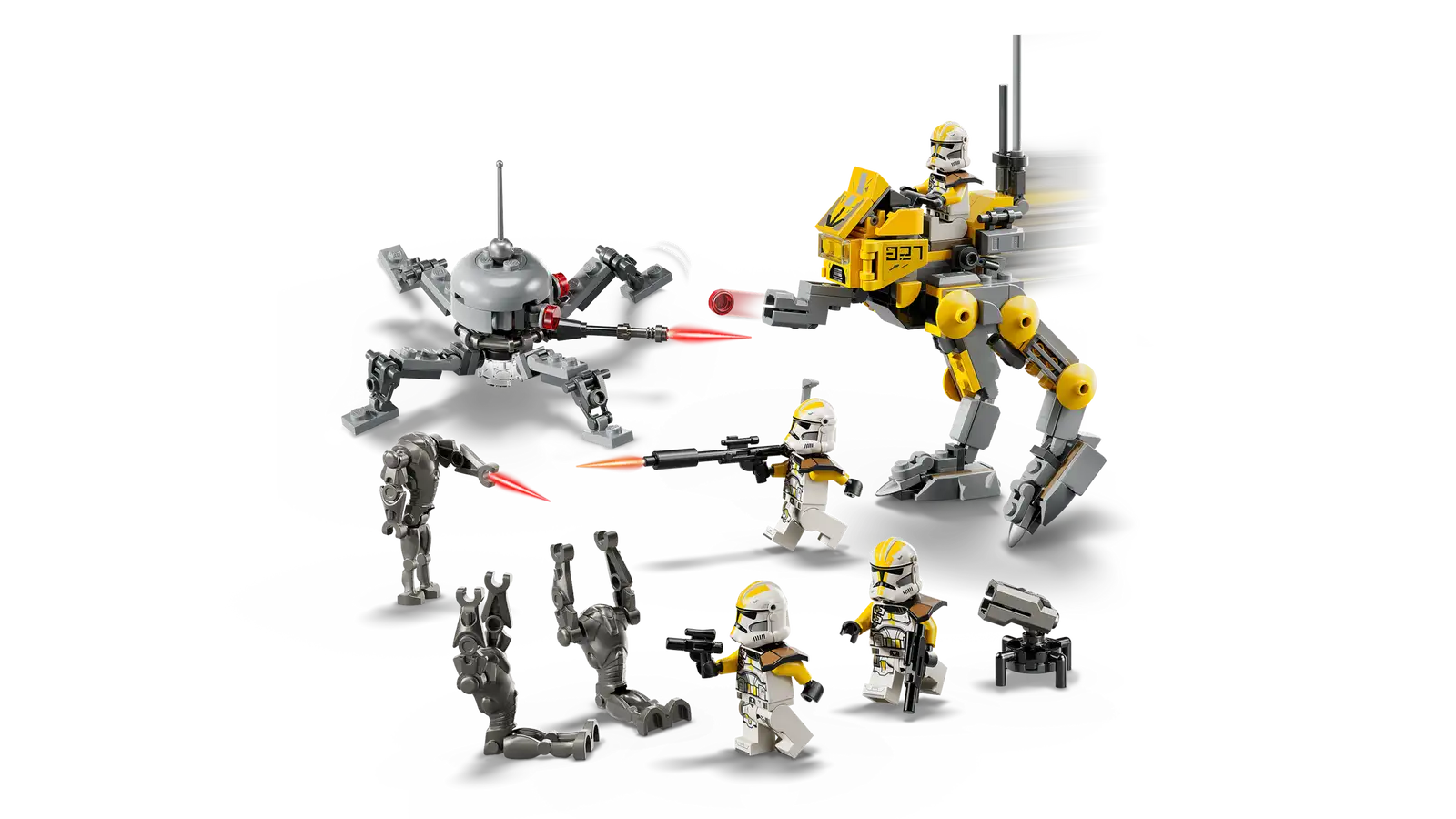 75431 327th Star Corps Clone Troopers Battle Pack