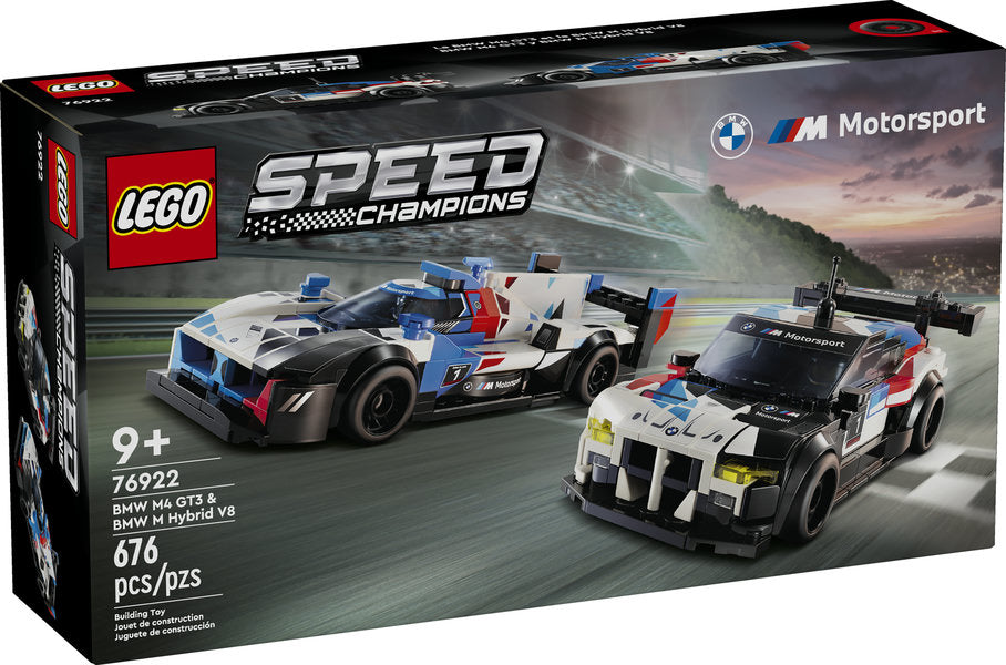 76922 BMW M4 GT3 & BMW M Hybrid V8 Race Cars