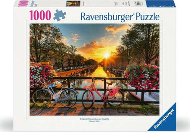 Bicycles in Amsterdam 1000 pc Puzzle