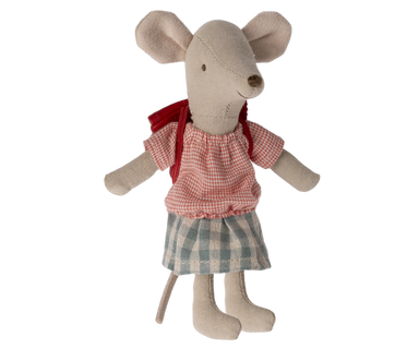 Big Sister Tricycle Mouse in Red
