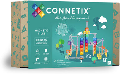 CONNETIX Rainbow Ball Run Pack 92 Pieces