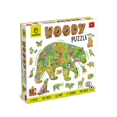 Forest Bear Woody Puzzle