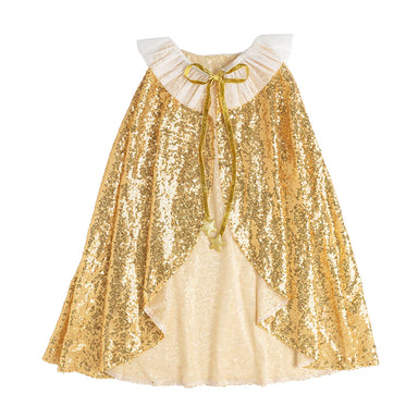 Gold Sequin Cape