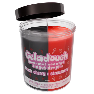 Geladough Black Cherry & Strawberry Scented Fidget Dough
