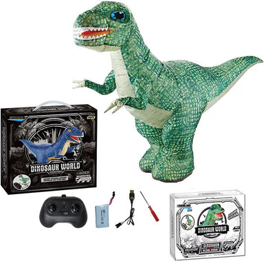 Inflatable Green Dinosaur RC