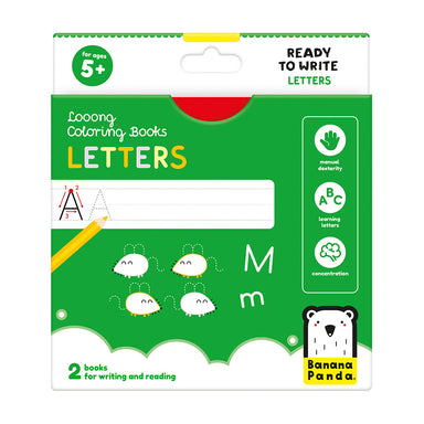 Looong Coloring Letters Ready to Write