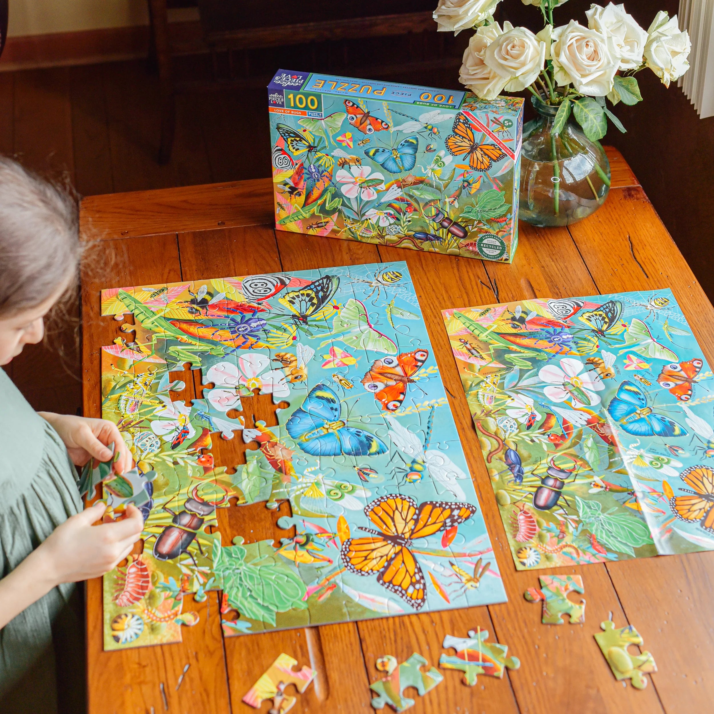 Love of Bugs 100 Pc Puzzle