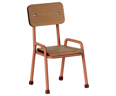Maileg Chair for Mouse in Coral