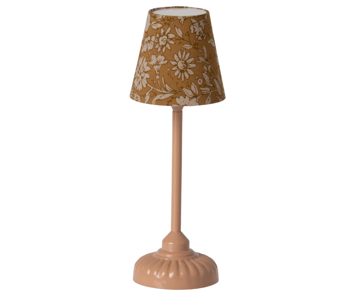 Maileg Dark Powder Vintage Floor Lamp for Mouse