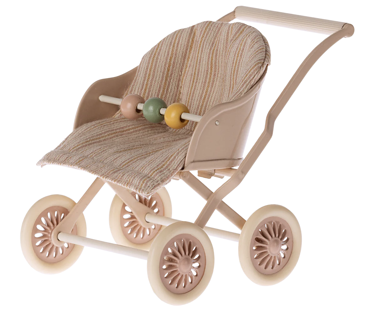 Maileg Rose Baby Stroller