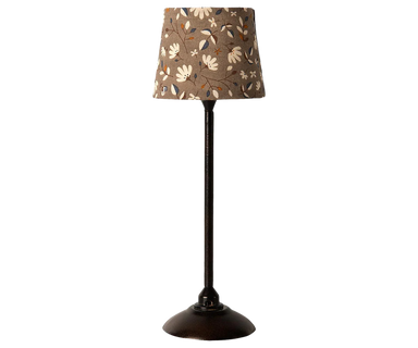 Maileg Minature Floor Lamp in Anthracite