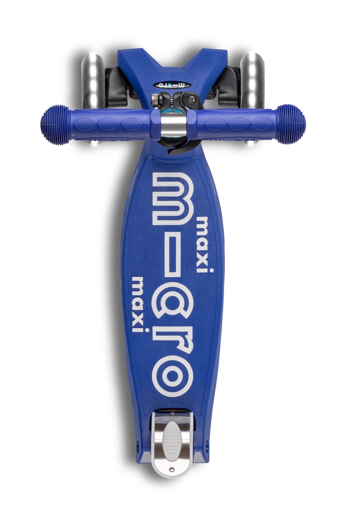 Micro Maxi Deluxe LED Blue/White Scooter