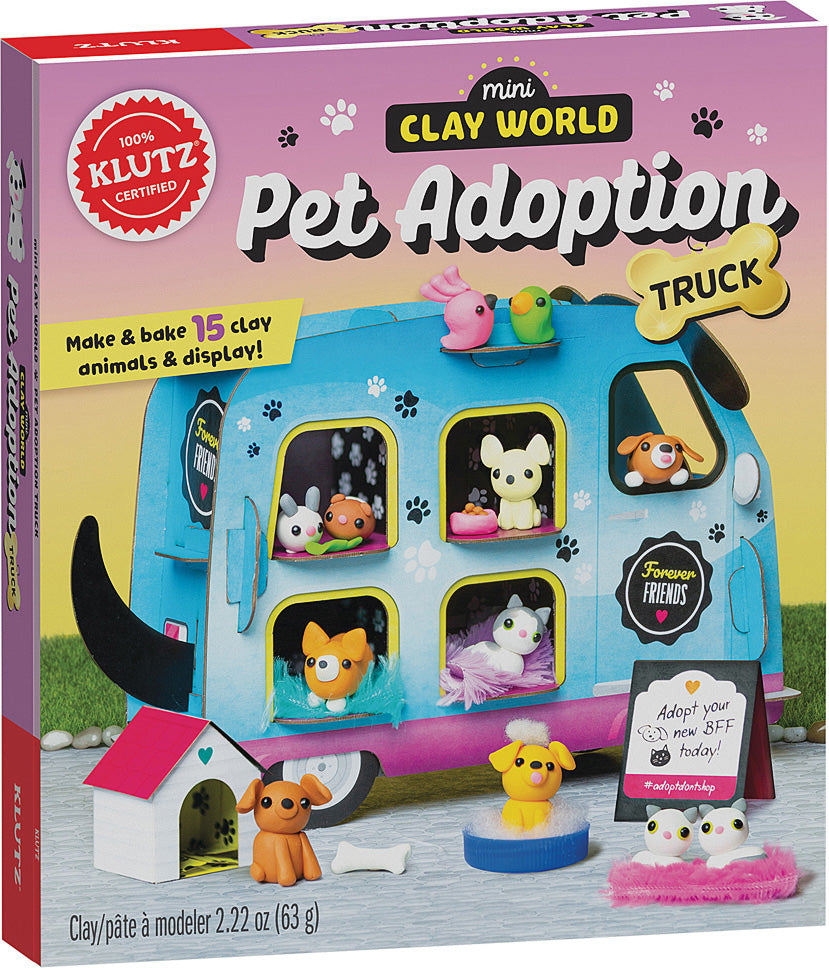 Mini Clay Pet Adoption Truck 