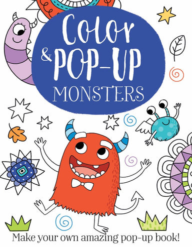 Monsters Color & Pop-Up Activity Book