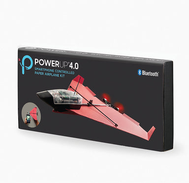POWERUP 4.0 Smartphone Controlled Red Paper Airplane Kit