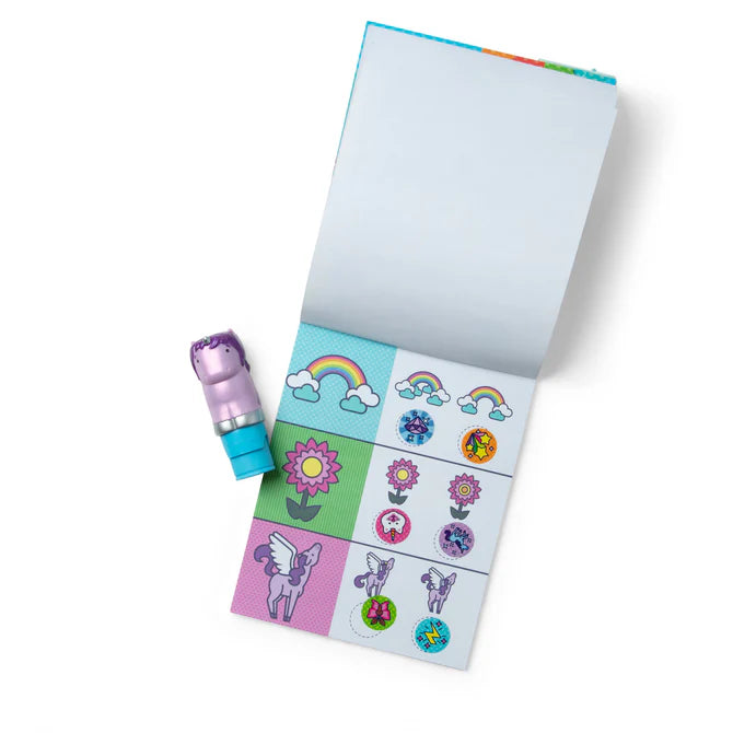 Purple Unicorn Sticker Wow! Activity Pad & Sticker Stamper