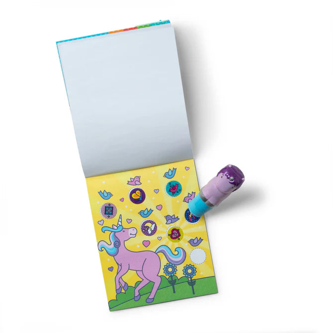 Purple Unicorn Sticker Wow! Activity Pad & Sticker Stamper