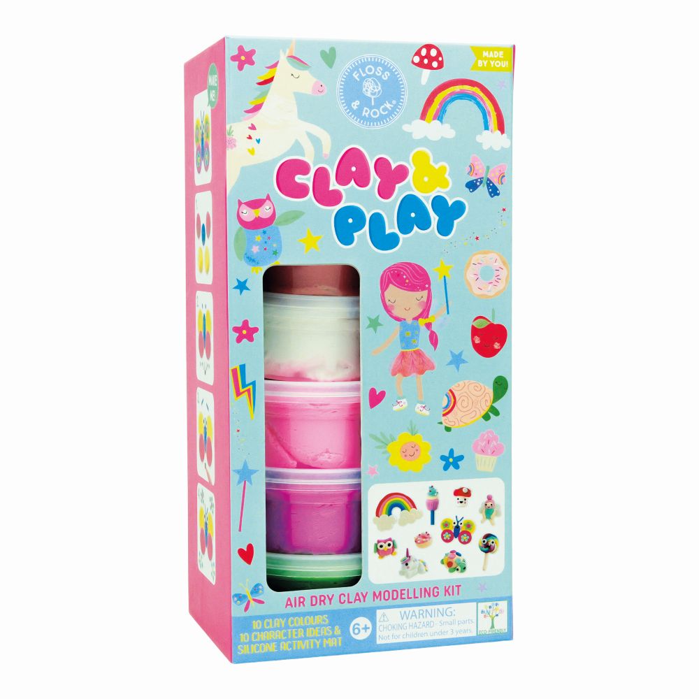 Rainbow Fairy Clay & Play Set