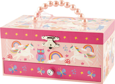 Rainbow Woodland Jewelry Box