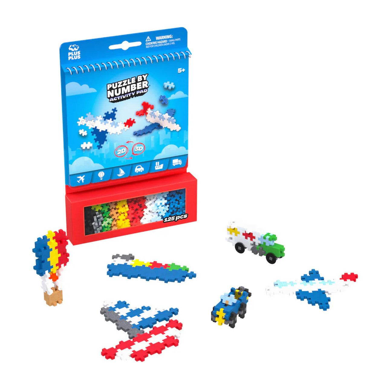 Transportation Plus-Plus Activity Pad