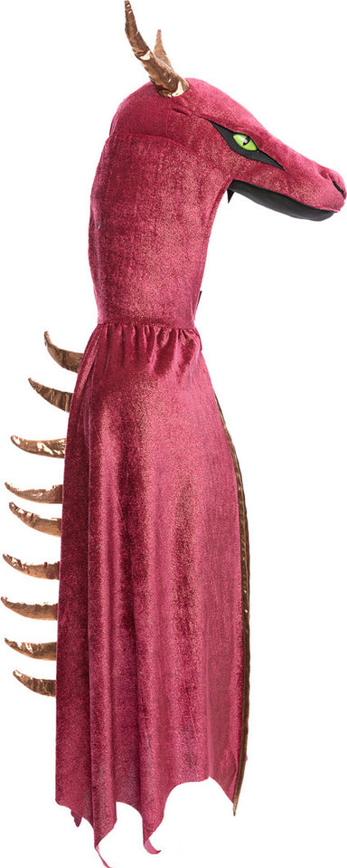 Red and Copper Starry Night Dragon Cape (size 7-8)