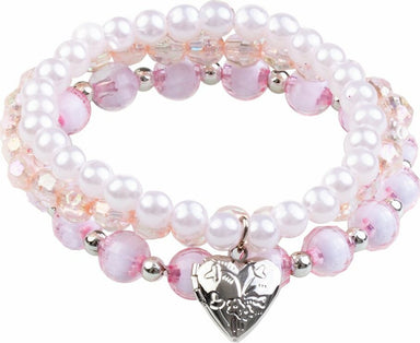 Lovely Locket Bracelet Set