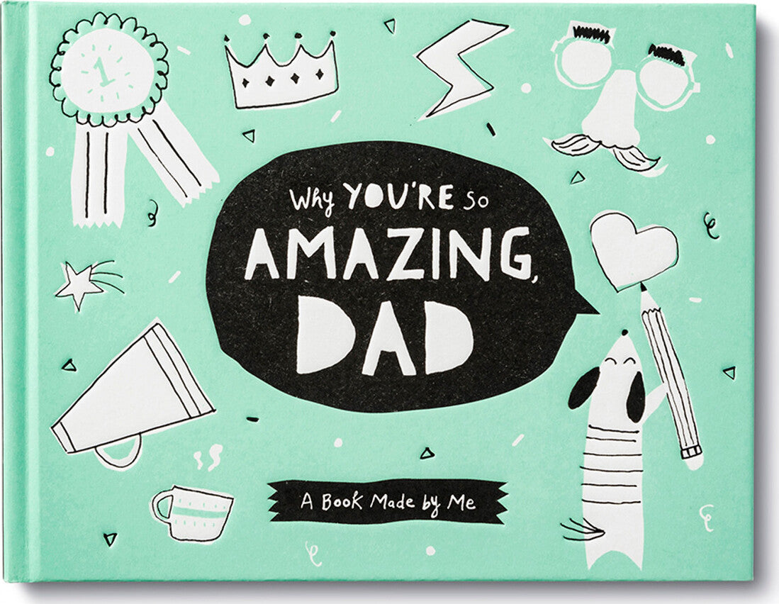 Why You're So Amazing Dad Activity Book