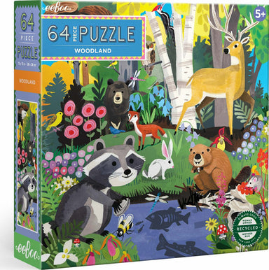 Woodland 64 Piece Puzzle