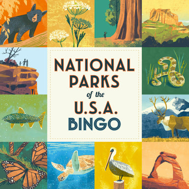 National Parks of the USA Bingo: A Bingo Game for Explorers