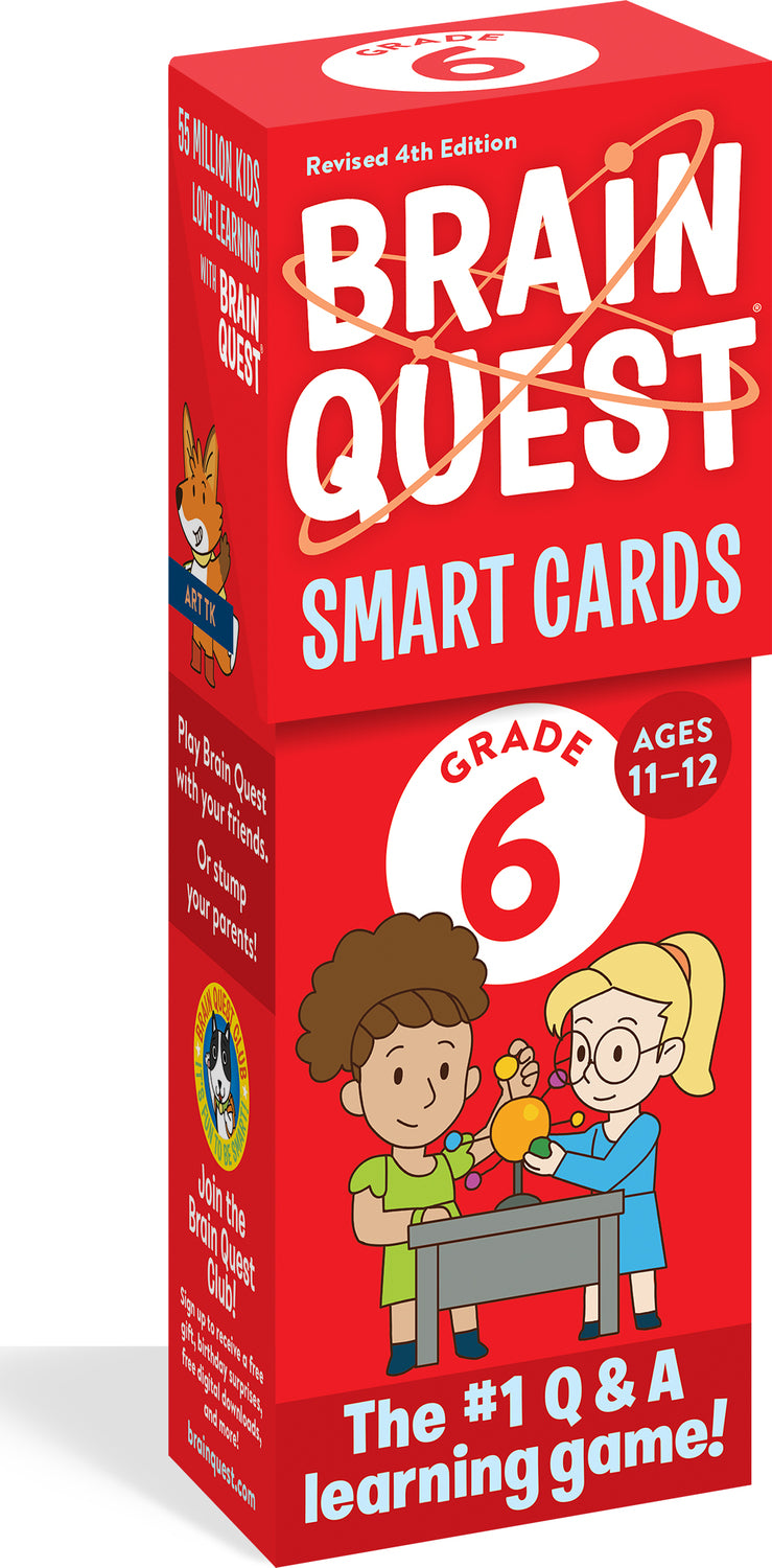 Brain Quest 6th Grade Smart Cards