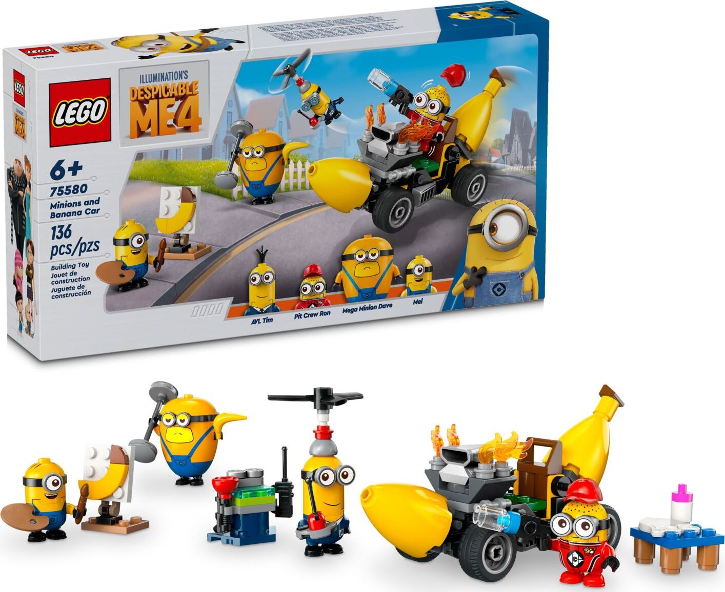 75580 Minions and Banana Car