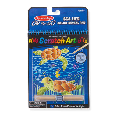 Sea Life Color-Reveal Pad