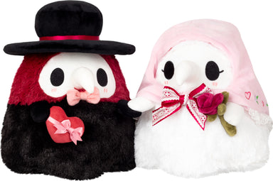 Mini Squishable Valentines Day Plague Doctor & Nurse Set
