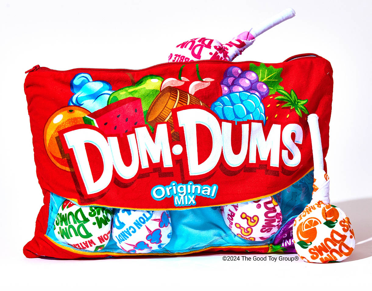 Dum-Dums Plush Packaging