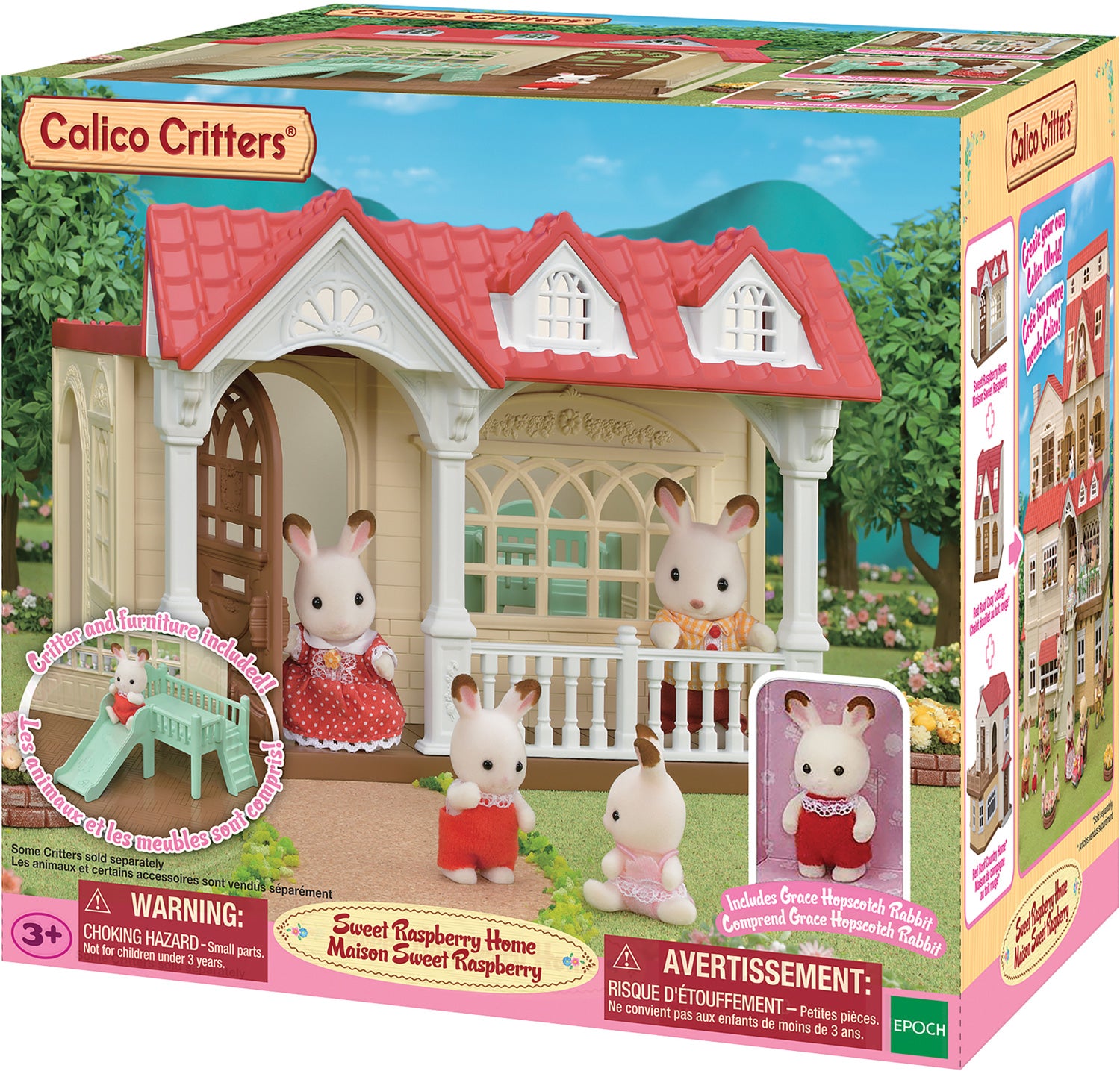 Calico Critters Sweet Raspberry Home