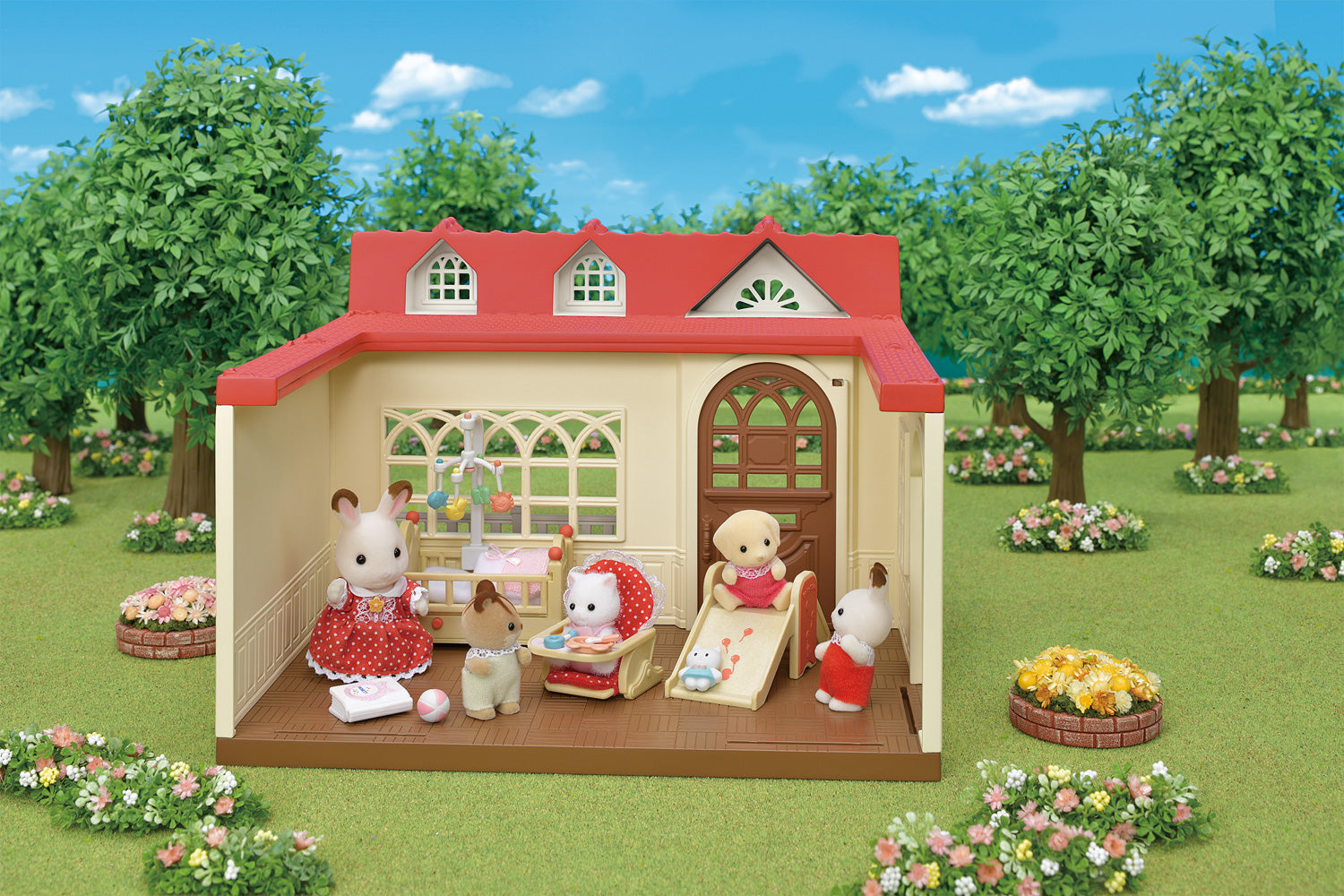 Calico Critters Sweet Raspberry Home