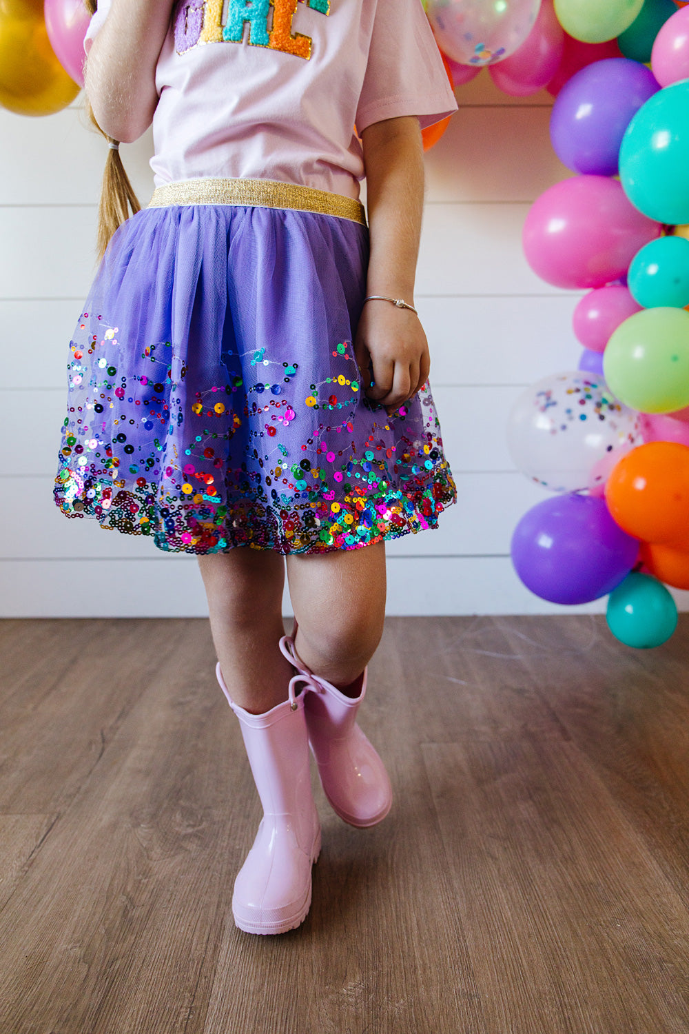 Lavender Confetti Tutu