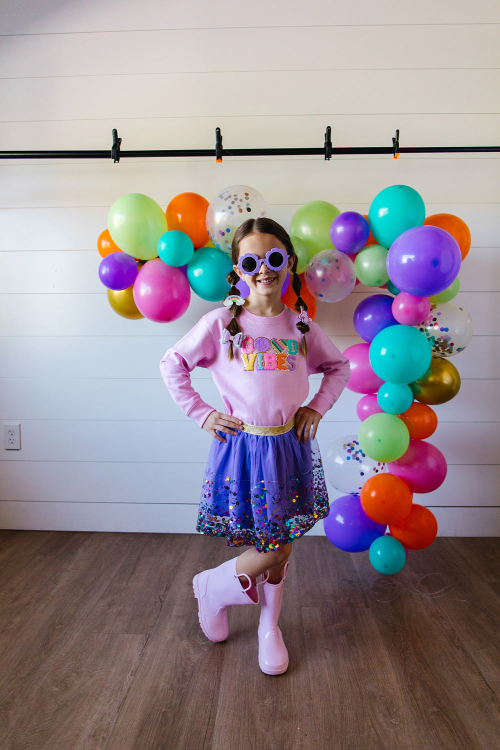 Lavender Confetti Tutu