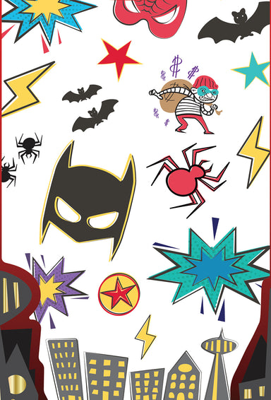 Great Pretenders Superhero Temporary Tattoos