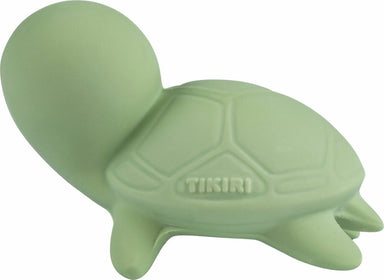 Turtle Natural Organic Rubber Teether, Rattle & Bath Toy 