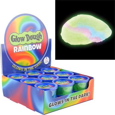 Rainbow Glow Dough 4Oz (36Pcs - Case) Tm