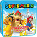Super Mario™ vs Bowser Checkers & Tic Tac Toe