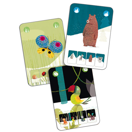 Mini Nature Family Card Game