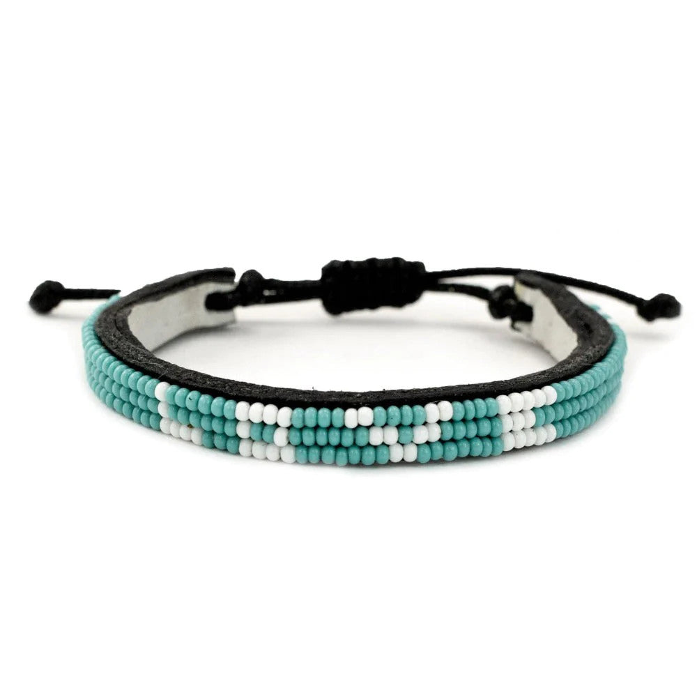 Skinny LOVE Bracelet in Turquoise