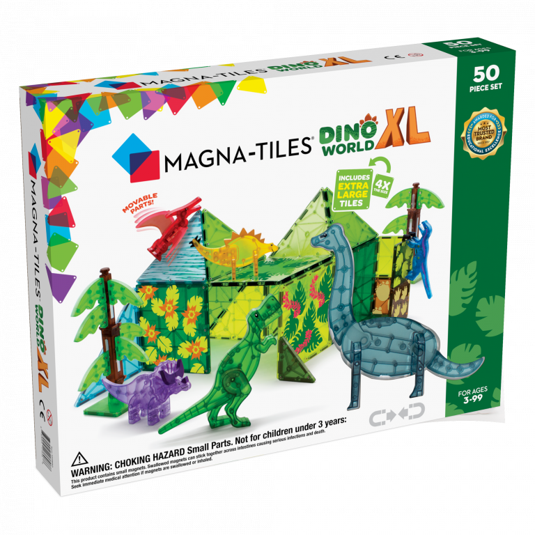 Magna-Tiles Dino World XL 50