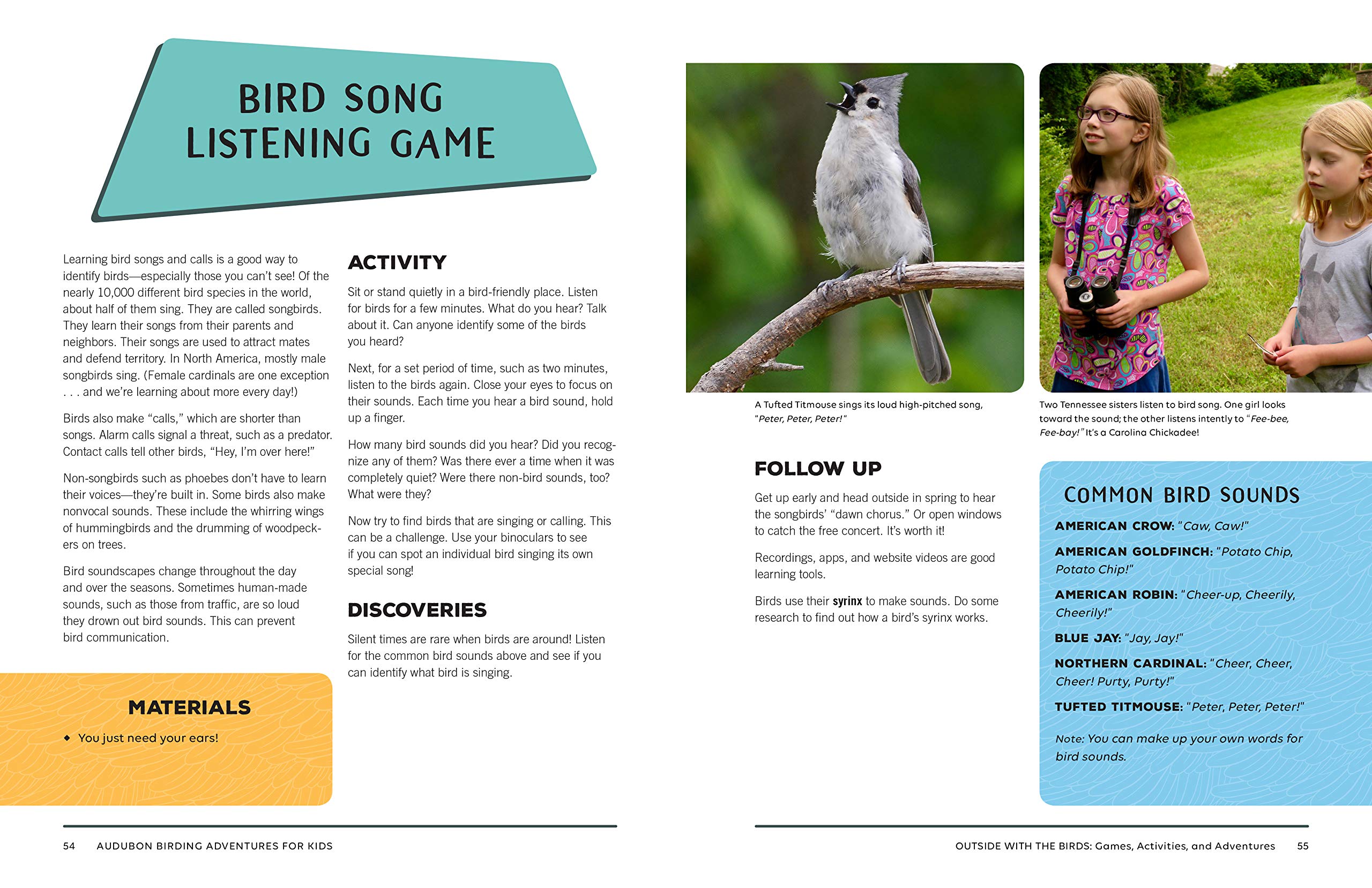 Audubon Birding Adventures for Kids