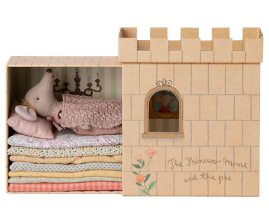Maileg Princess & the Pea with Big Sister Mouse