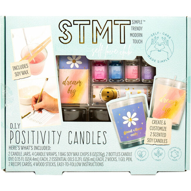 STMT D.I.Y Positivity Candles